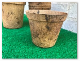 Coir America 4 inch Round Coir Pot